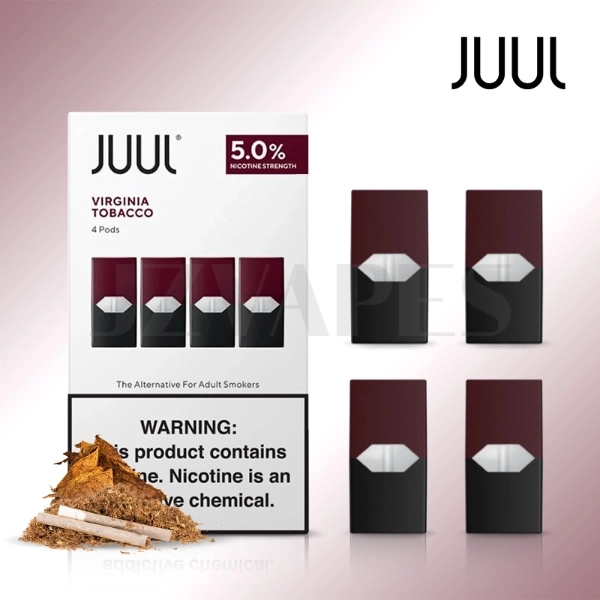 JUUL Pods Virginia Tobacco 5 (Pack of 4)