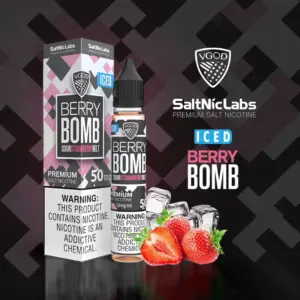 VGOD Iced Berry Bomb 50mg salt nicotine e-liquid