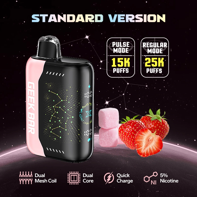 Geek Bar Pulse X Strawberry B Pop