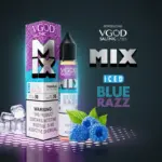 VGOD MIX Iced Blue Razz Nic SaltNic E-Liquid 50