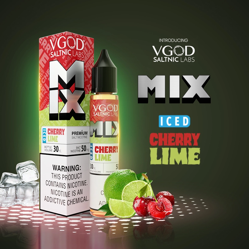VGOD MIX Iced Cherry Lime Nic SaltNic E-Liquid 50