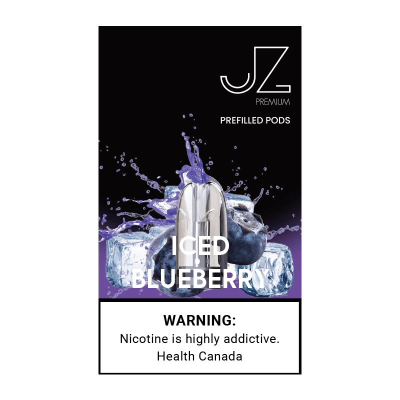 RELX Pods Ice Blueberry 5% 1200 Puffs (2 Pods) | JZ Premium