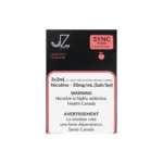 JZ Premium STLTH Pods Sour Peach 1800 Puffs (5, Pack of 3)