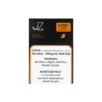 JZ Premium STLTH Pods Mango Ice 1800 Puffs (5, Pack of 3)