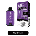Arctic grape icy vibe 차갑고 선명한 포도향이 담긴 Rizz Arctic Grape 이미지. 밝고 시원한 과일 무드가 자연스럽게 표현되고 전체적으로 프레시한 청량감이 살아 있다.