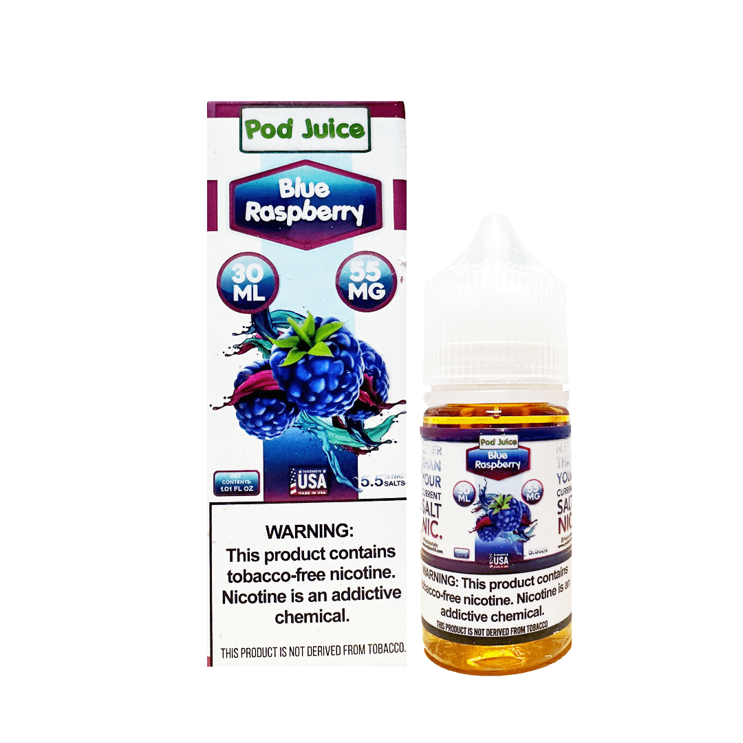 Pod Juice Blueberry Raspberry Salt E-Liquid 55