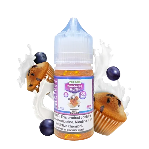 Pod Juice Blueberry Muffin Salt E-Liquid 55