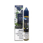 Cool sour apple inhale layered with sweet candy notes — 차갑게 퍼지는 사과향과 선명한 그린 라벨을 담은 VGOD 아이스드 애플 밤 패키지