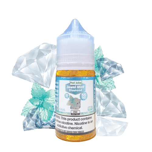 Pod Juice Jewel Mint Diamond Salt E-Liquid 55
