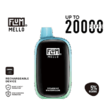 Flum Mello 20K Spearmint Watermelon 50mg 5% disposable vape 플럼 멜로 20K 스피어민트 워터멜론 고농도 일회용 전자담배