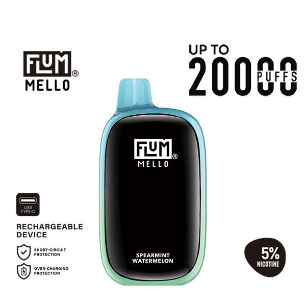 FLUM Mello 20k – Spearmint Watermelon