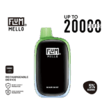 Flum Mello 20K Miami Mint 50mg disposable vape 5% salt nicotine