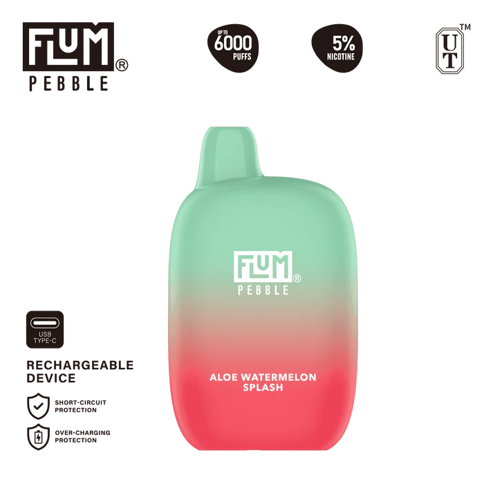 Flum Pebble Aloe Watermelon Splash