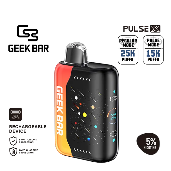 Geek Bar Pulse X Orange Dragon