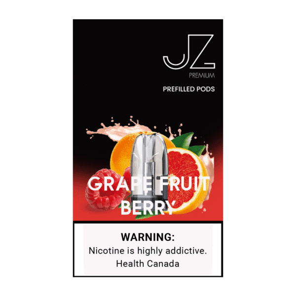 RELX Pods Grape Berry 5 percent 1200 puffs Korea salt nicotine RELX pods grape fruit berry flavor smooth