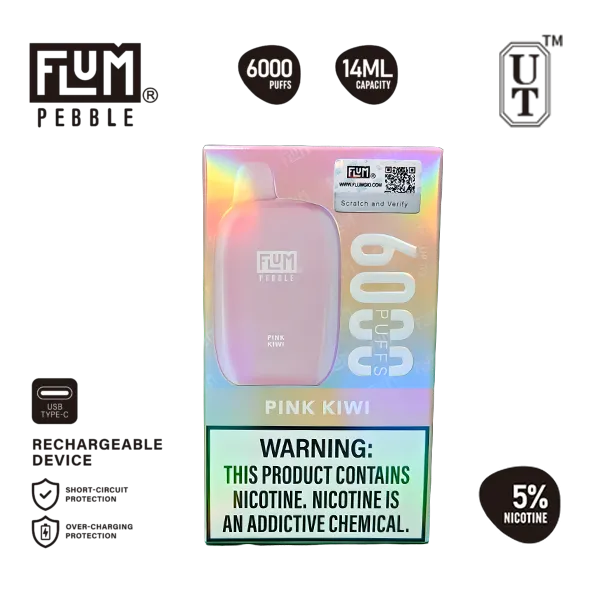 Flum Pebble Pink Kiwi