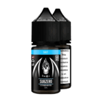 Icy strong menthol vibe 강한 쿨링 분위기와 차가운 블루 톤이 표현된 Halo SubZero 액상 이미지.