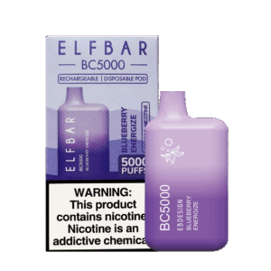 Blueberry energize vibe 블루베리 단향과 에너지음료 느낌을 담은 BC5000 이미지.