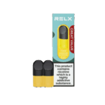 Sweet tropical fruit aroma blended with clean cooling effect — 옐로우·트로피컬 디자인이 조화된 Hawaiian Sunshine 패키지 이미지.