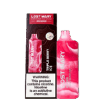 Triple berry ice blend 블루베리·라즈베리·딸기 조합에 라이트 아이스가 더해진 MO5000 이미지. 산뜻한 베리 무드와 맑은 쿨링 분위기가 자연스럽게 표현된 사진.