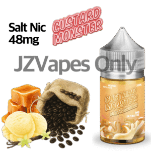 Custard Monster Butterscotch 48mg – 부드러운 커스터드와 달콤한 버터스카치, High Nicotine Salt Nicotine E-Liquid