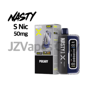 Nasty Bar X 20000 Pocary Disposable (5%) — 첫 흡입부터 Pocari 느낌의 clean citrus-sweet flavor가 퍼지며, 부드러운 menthol cooling으로 마무리되는 high nicotine vape. 20,000 puff long-lasting device로 상쾌하고 hydrating vibe을 선사합니다.