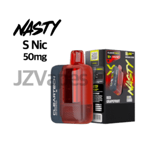 Nasty Bar X 30000 Red Grapefruit Disposable (5%) — 상큼하고 쌉싸래한 자몽 향이 퍼지는 베이프, tangy and sweet red grapefruit flavor with a refreshing citrus exhale, delivering a crisp and zesty vape experience in every puff.