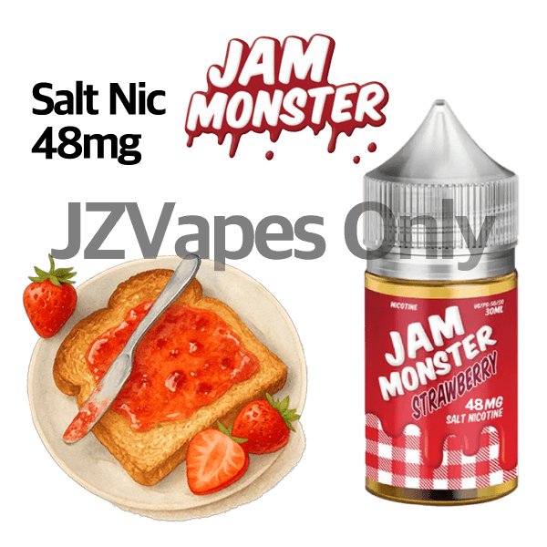 Strawberry By Custard Monster E-liquid 48