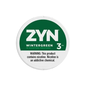 ZYN Wintergreen 3mg Nicotine Pouches 15 Pack Korea