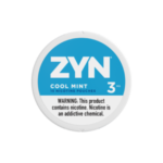ZYN Cool Mint 3mg Nicotine Pouches 15 Pack Korea