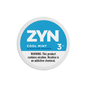 ZYN Cool Mint 3mg Nicotine Pouches 15 Pack Korea