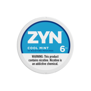 ZYN Cool Mint 6mg Nicotine Pouches 15 Pack Korea