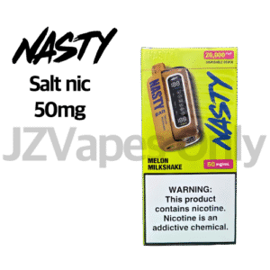 Nasty Bar X 20000 Melon Milkshake Disposable – 멜론 밀크쉐이크 맛 일회용 베이프, 50mg Salt Nicotine, 강한 타격감