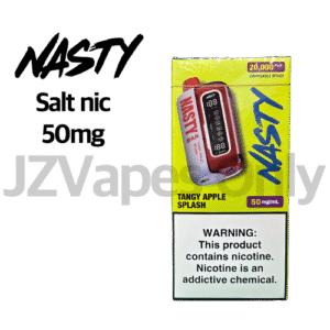 Nasty Bar X 20000 Tangy Apple Splash 5% – 상큼한 사과향과 강한 쿨링의 High Nicotine Disposable Vape