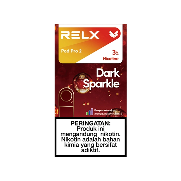 RELX Pod Pro 2 Dark Sparkle 3% (1 Pack of 1)